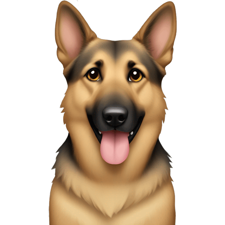 German Shepard chow mix emoji