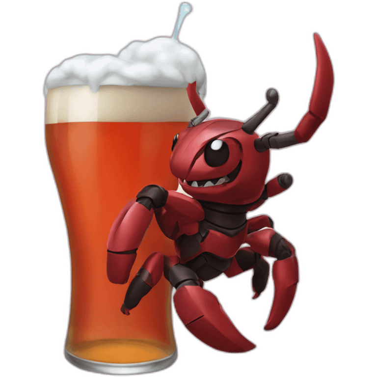 Buzzwole drink beer emoji