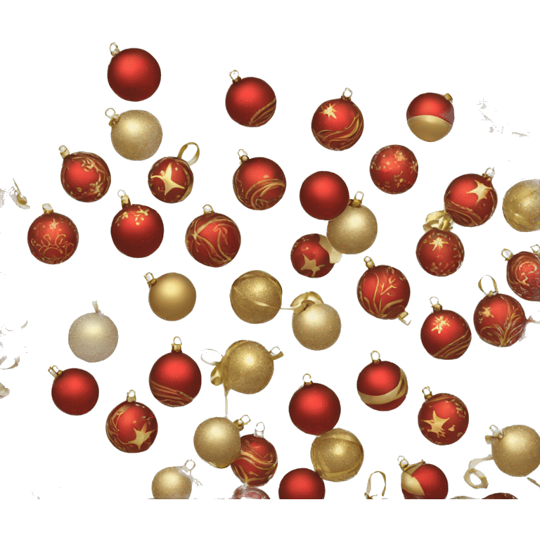 christmas balls emoji