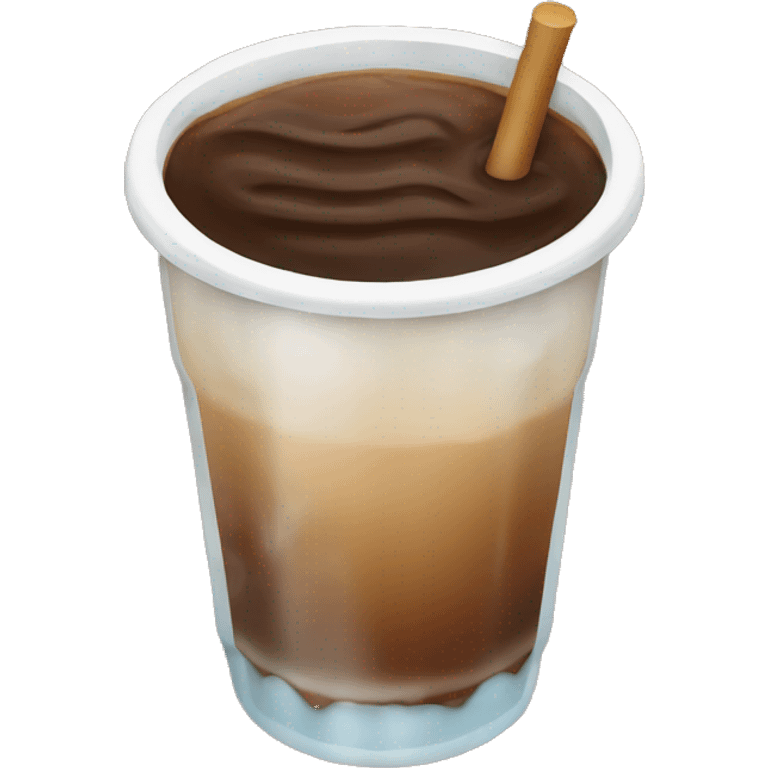 Iced coffee  emoji