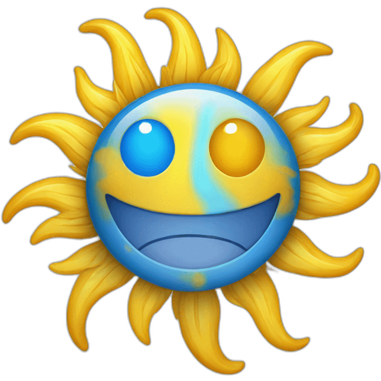 Smilie sun emoji