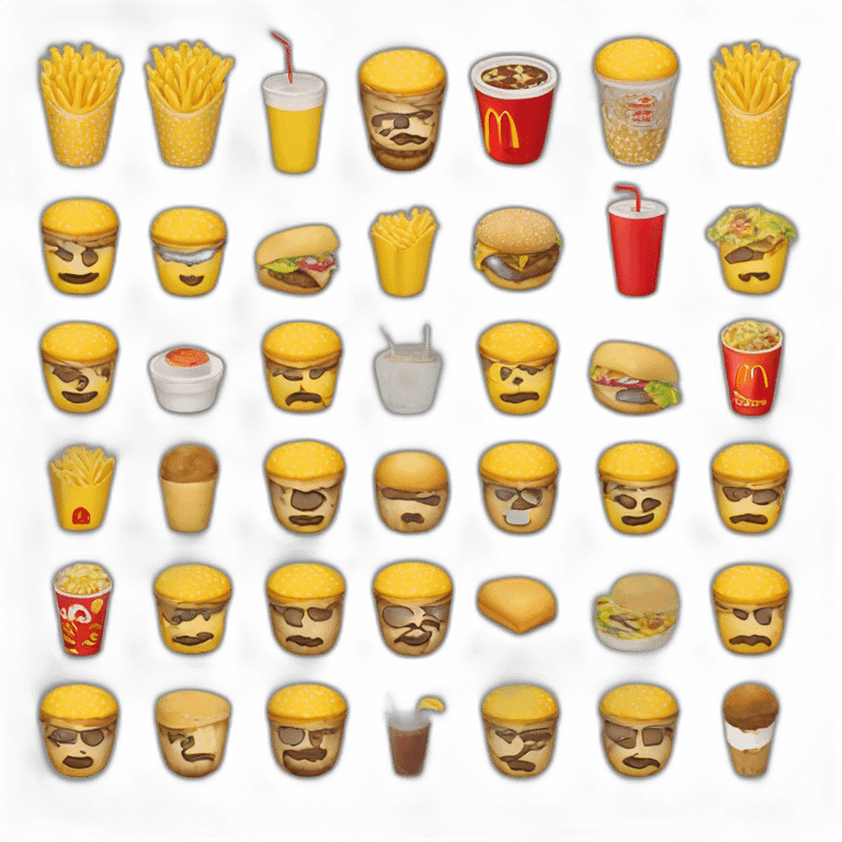 Ramzan Kadyrov McDonald's emoji