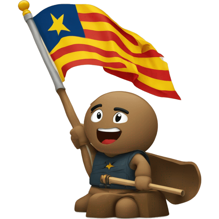 bandera de la senyera de catalunya emoji