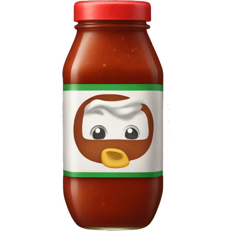 A square jar of sauce  emoji