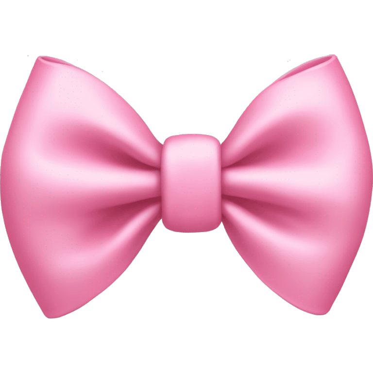 Baby pink bow emoji