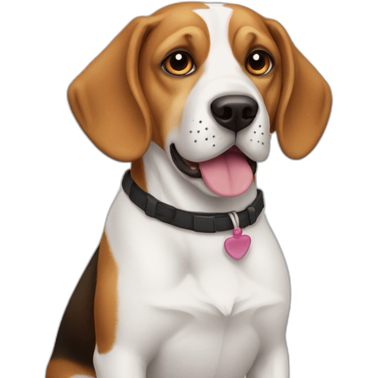 Perro beagle emoji