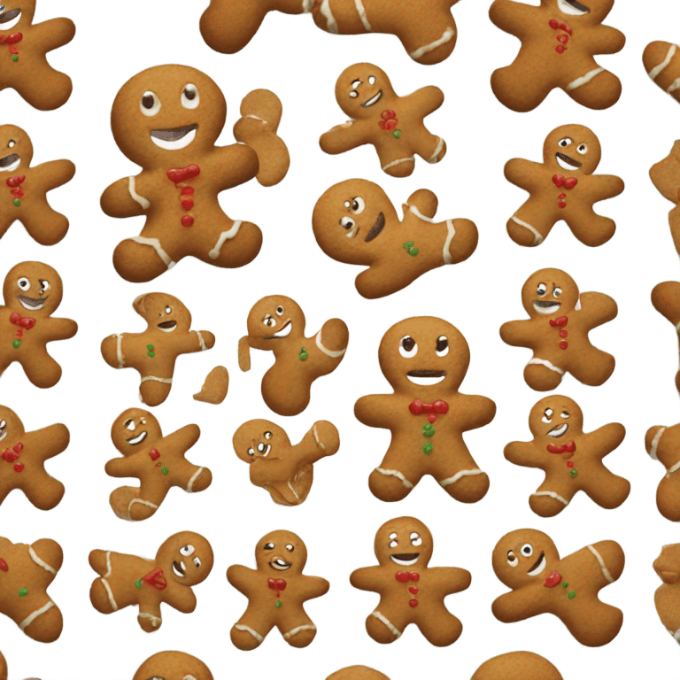 Gingerbread Man emoji