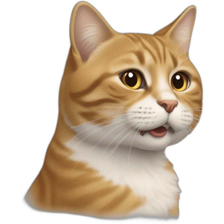 Un chat qui joue emoji