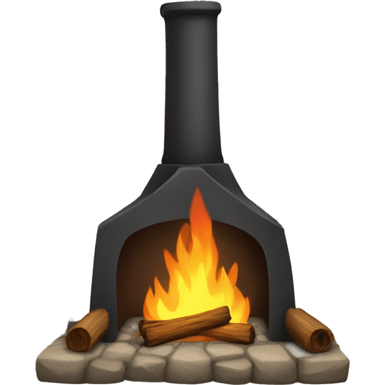 camp fireplace emoji