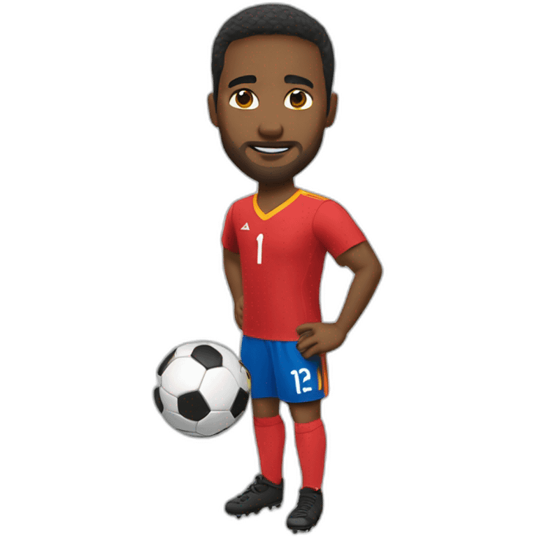 Jugador de fútbol emoji