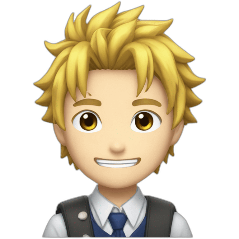 Denki kaminari m'y héro Academia emoji