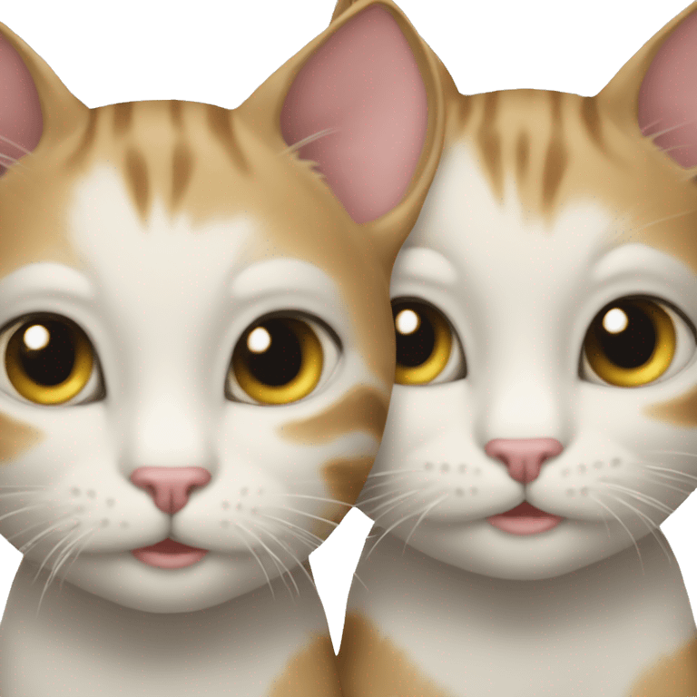 two cats emoji