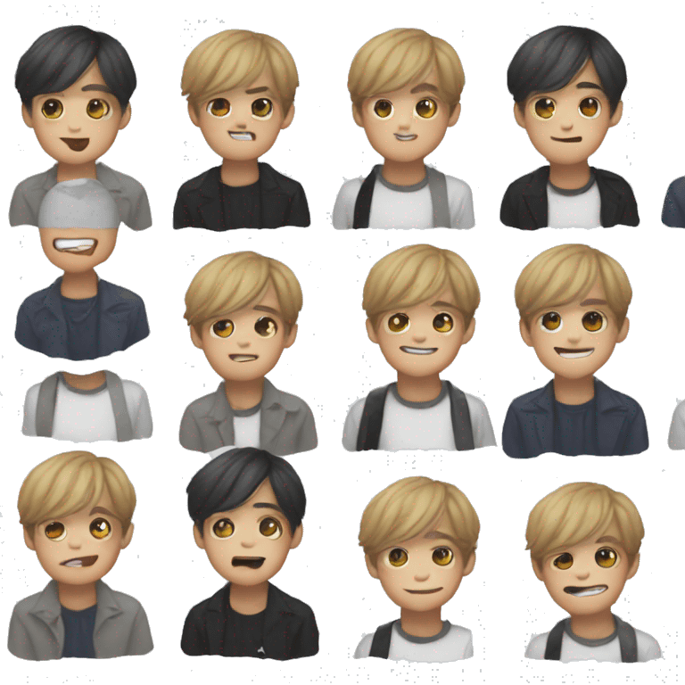 kim taehyung emoji