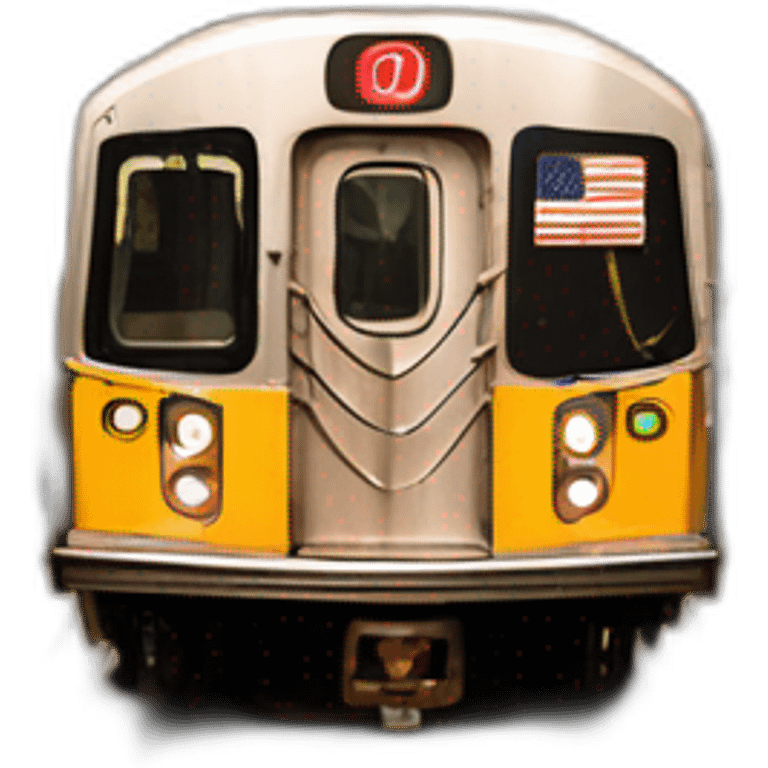 nyc subway train  emoji