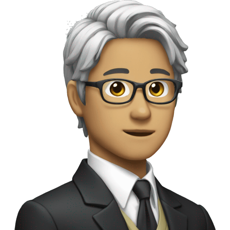 Black gojo satoru emoji