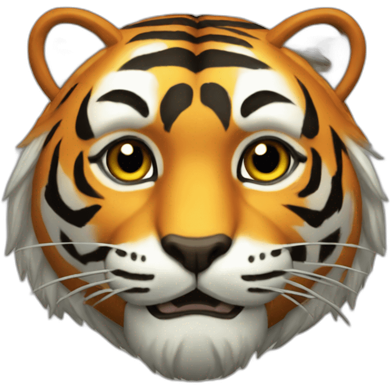 Tiger Armor  emoji