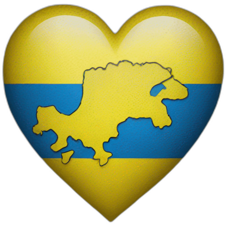 Ukraine heart emoji