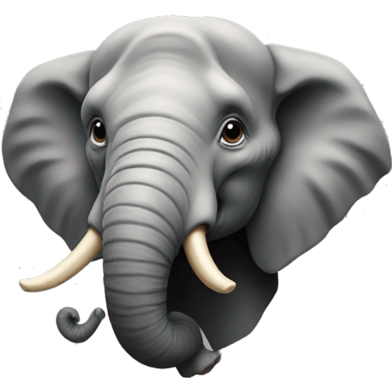 Elephant bust emoji