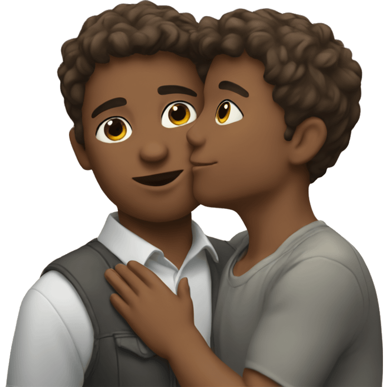 kissing boy emoji