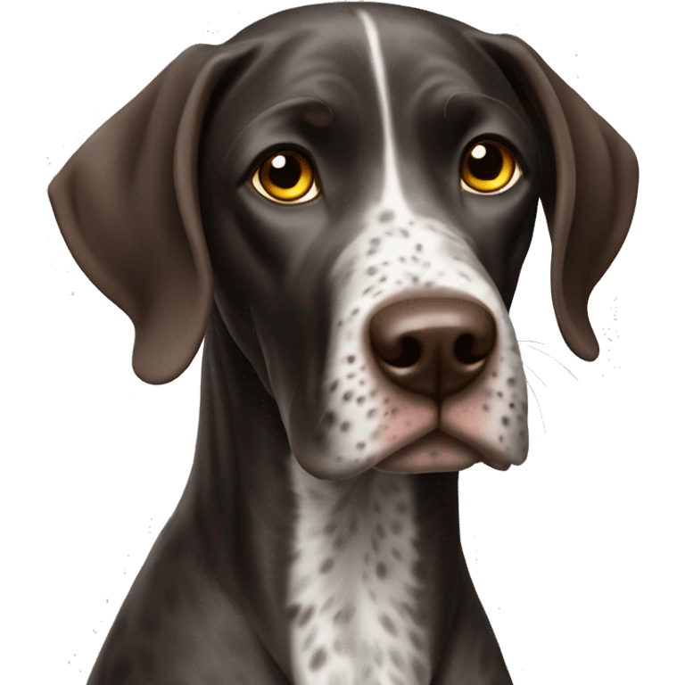 German short-hair pointer emoji