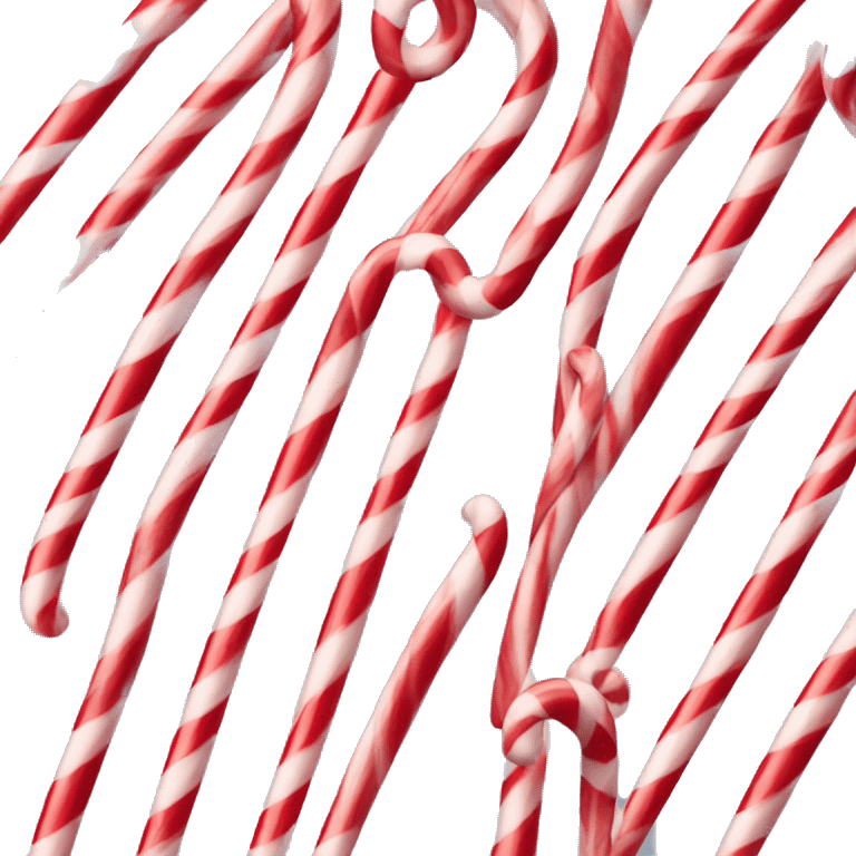 Candy canes  emoji