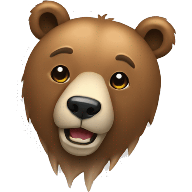 crypto bear trading emoji