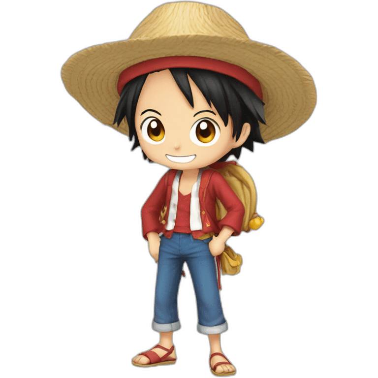 Luffy en fille emoji