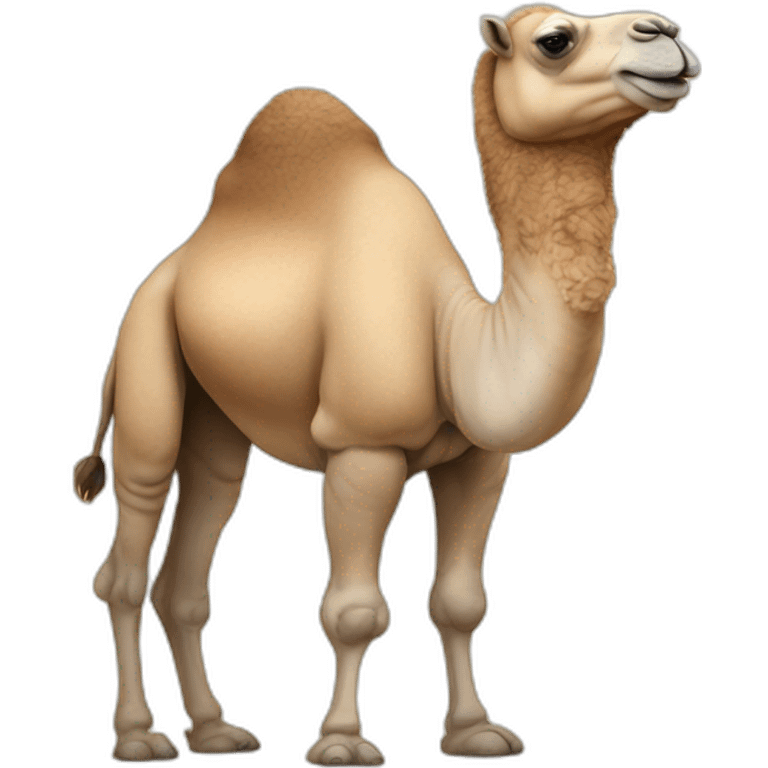 Fat anthro camel emoji