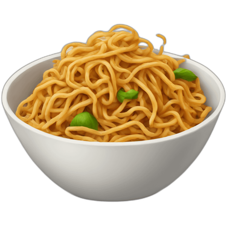 Lo mein emoji