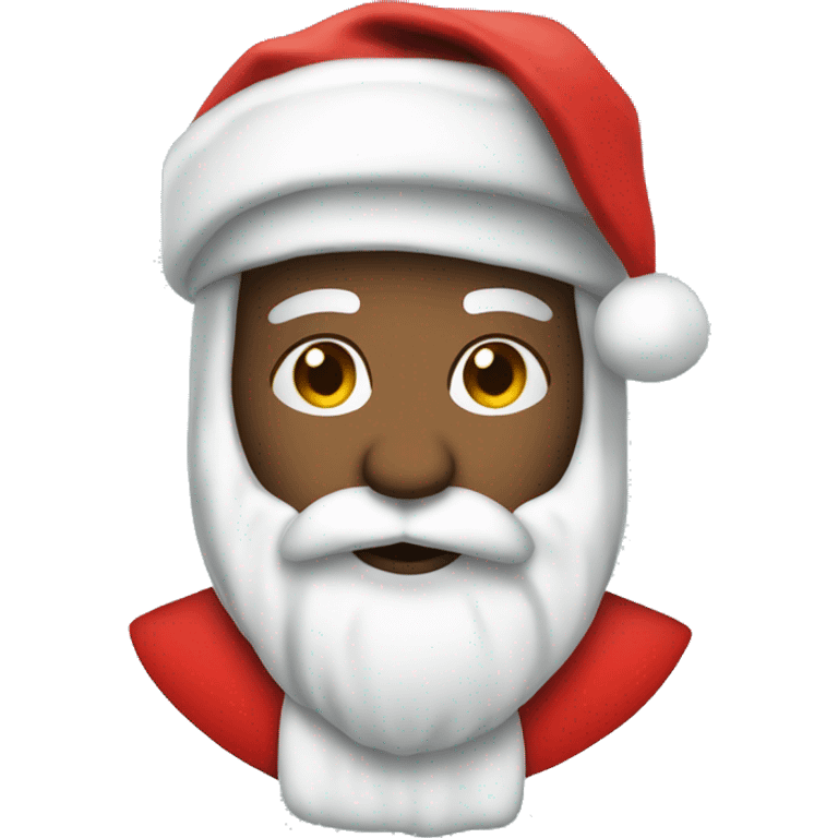 Me in Santa suit emoji