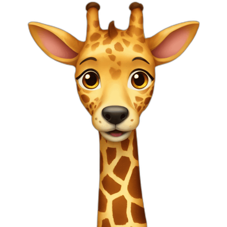 Doggiraffe perfection   emoji