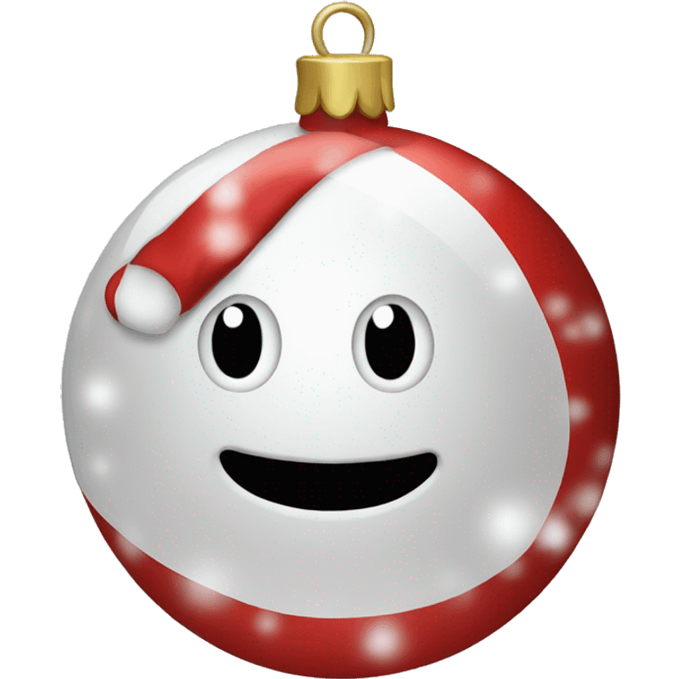 Christmas ball emoji