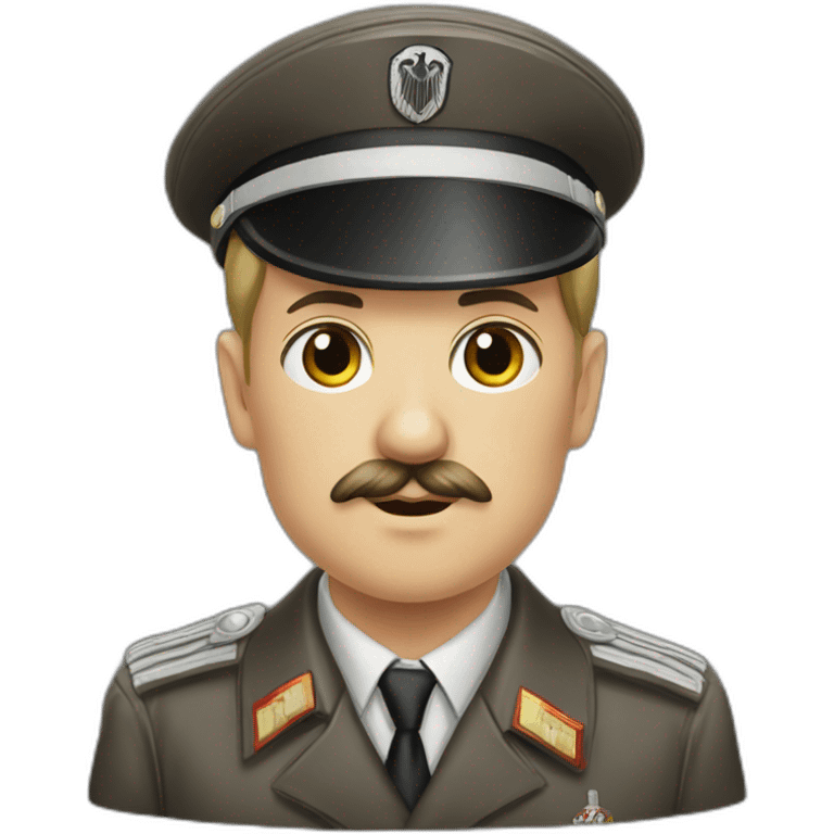 Hitler-uniforme-allemand-femme emoji