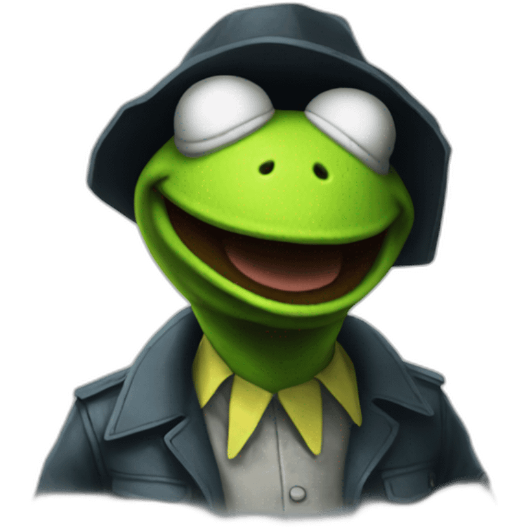 Kermit in payday 2 emoji