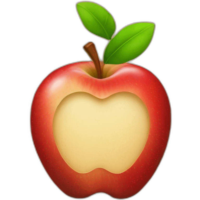 Apple logo emoji