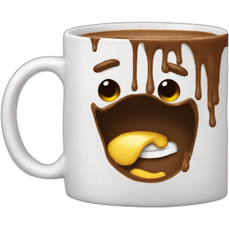 Mug moment emoji