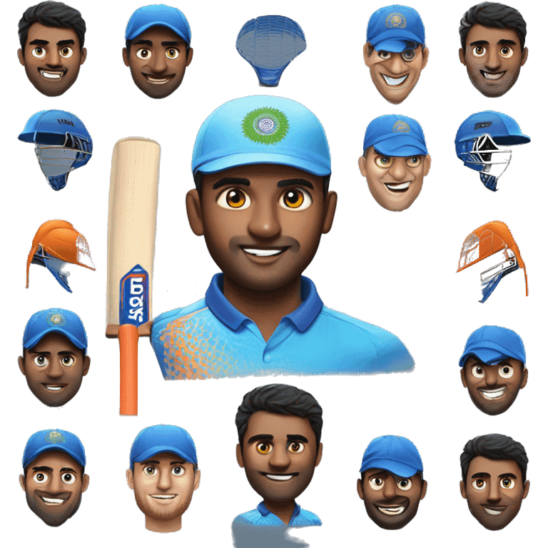 indian cricket player sanju samson emoji