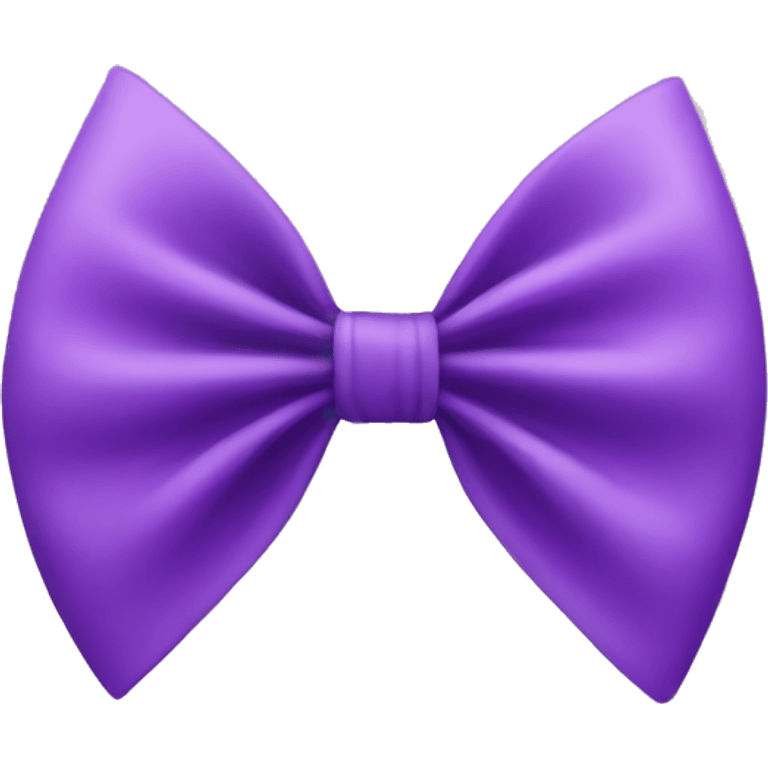 purple bow emoji