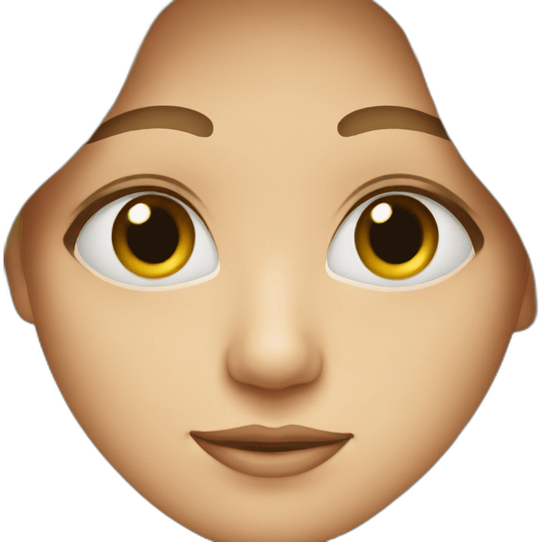 just a nose emoji