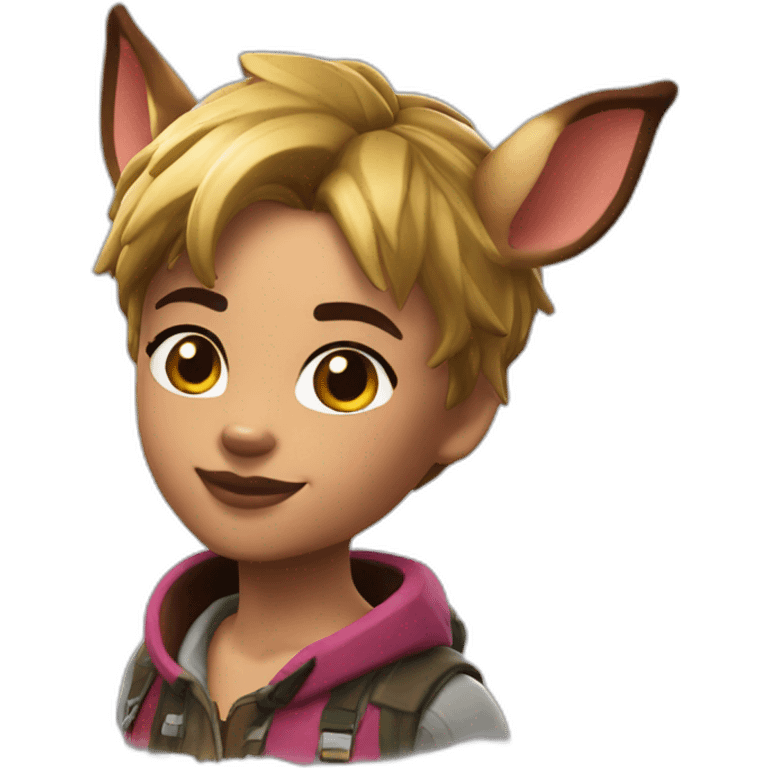 Le skin bambi fortnite  emoji