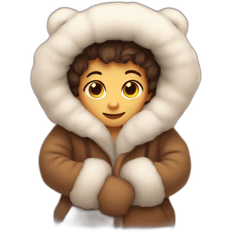 Cozy and cute emoji