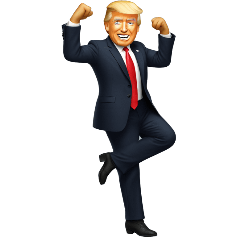 Dancing Donald Trump emoji