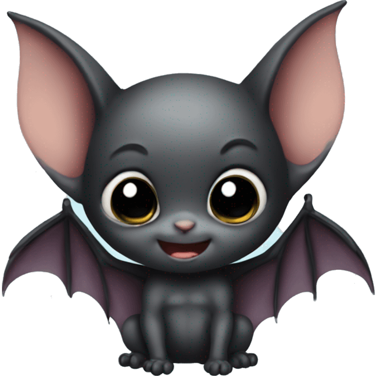 chibi baby bat emoji