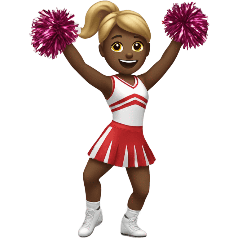 cheerleader dancing emoji