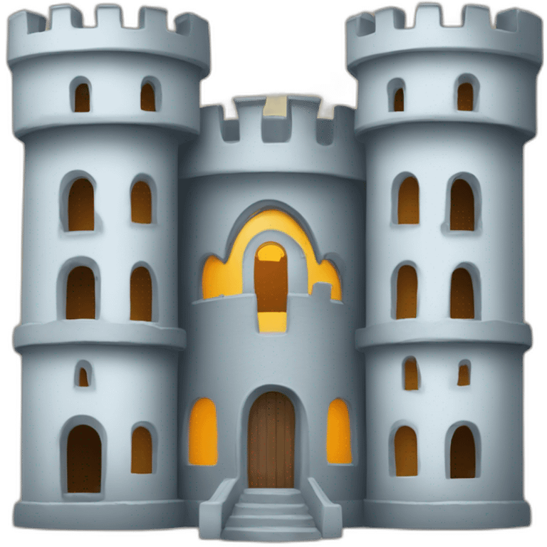 Phineas construisant un château emoji