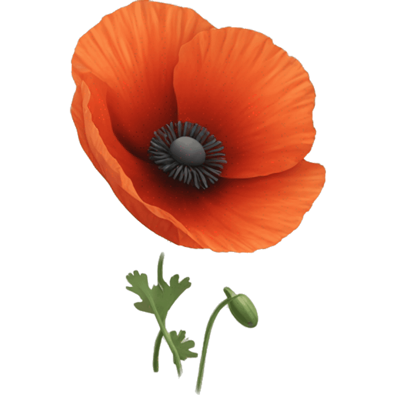 Poppy emoji