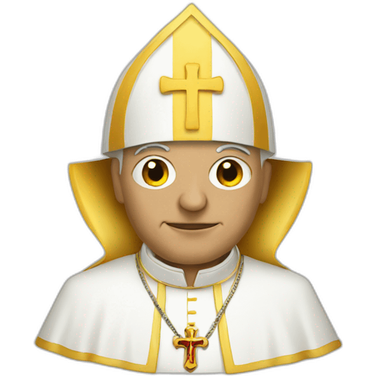 mysterious pope emoji