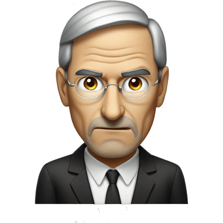 angry Steve jobs emoji