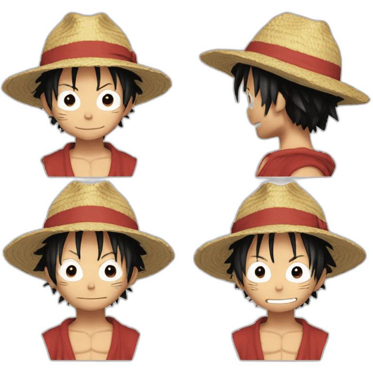 Luffy stylé  emoji