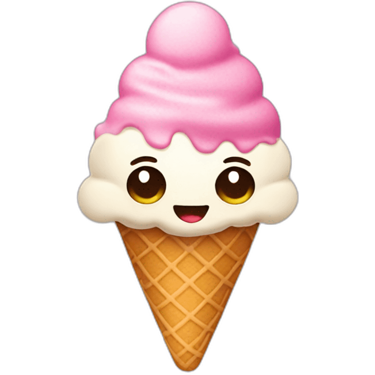 Ice cream in underwear emoji